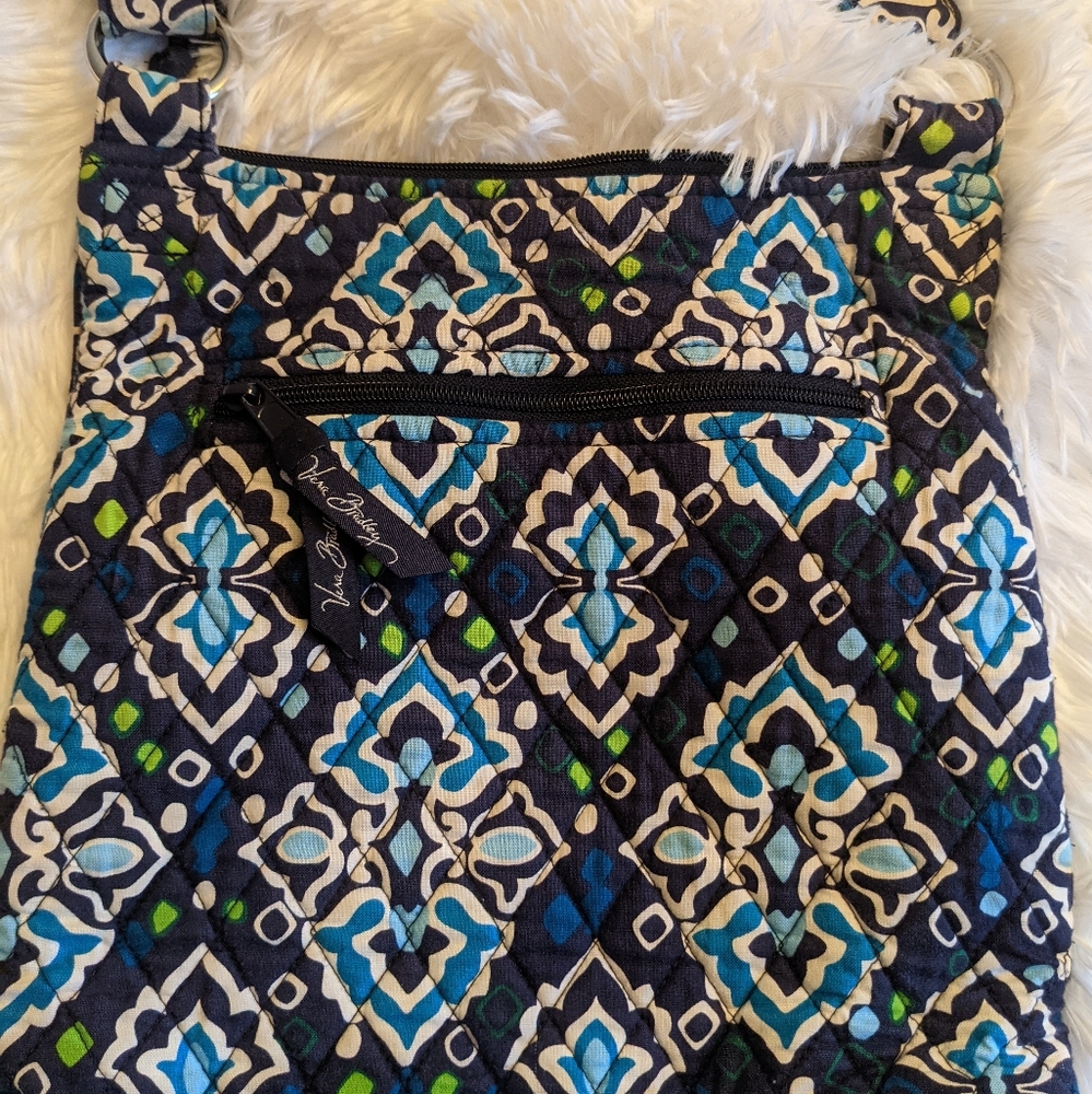 Vera Bradley Ink Blue Purse - Picture 7 of 7